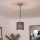 Brilagi - LED luster na lanku NUBILA 1xE27/60W/230V pr. 14 cm čierna/antracit