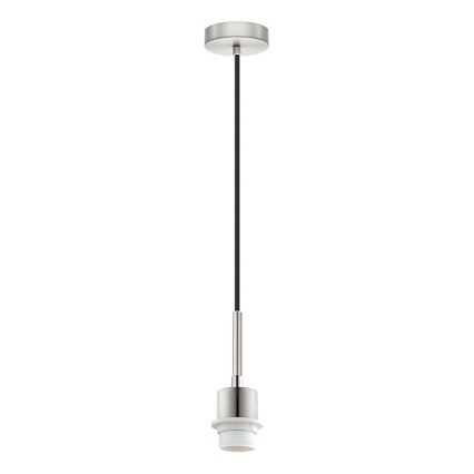 Brilagi - LED luster na lanku NUBILA 1xE27/60W/230V pr. 14 cm čierna/biela