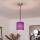 Brilagi - LED luster na lanku NUBILA 1xE27/60W/230V pr. 14 cm čierna/fialová