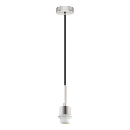 Brilagi - LED luster na lanku NUBILA 1xE27/60W/230V pr. 14 cm čierna/hnedá