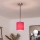 Brilagi - LED luster na lanku NUBILA 1xE27/60W/230V pr. 14 cm čierna/ružová