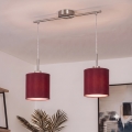 Brilagi - LED luster na lanku NUBILA 2xE27/60W/230V pompejská červená