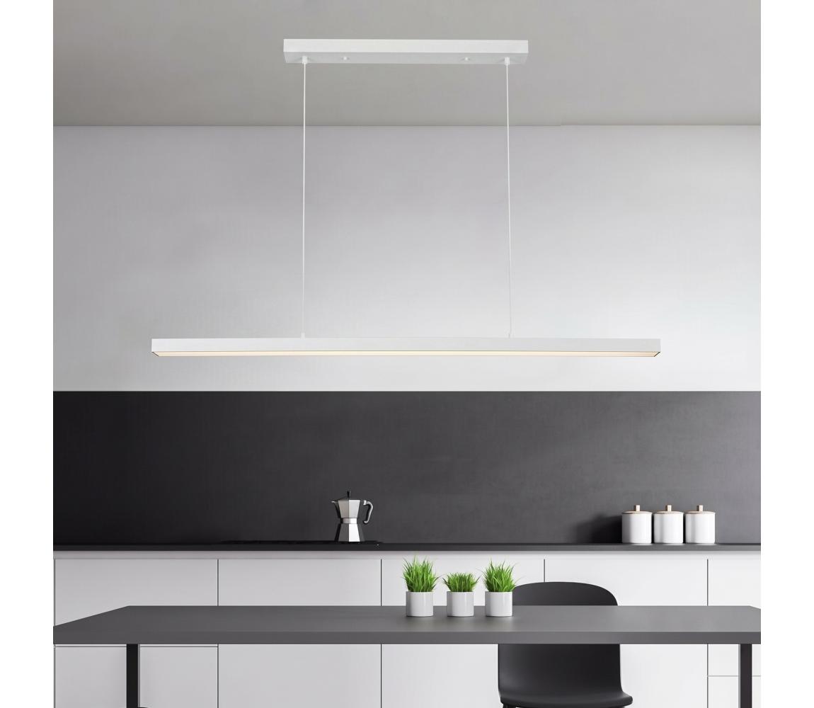 Brilagi - LED luster na lanku PAXIS LED/30W/230V 120 cm biely 63021