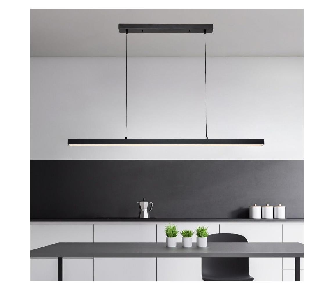 Brilagi - LED luster na lanku PAXIS LED/30W/230V 120 cm čierny 63020