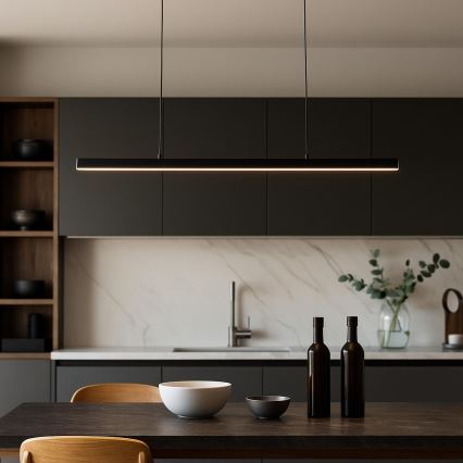 Brilagi - LED luster na lanku PAXIS LED/30W/230V 120 cm čierny