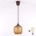 Brilagi - LED luster na lanku RETRO GLASS 1xE27/60W/230V pr. 14 cm hnedá/dymová hnedá