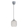 Brilagi - LED luster na lanku RETRO GLASS 1xE27/60W/230V pr. 14 cm strieborná/biela