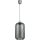 Brilagi - LED luster na lanku RETRO GLASS 1xE27/60W/230V priemer 14 cm strieborná/dymová šedá