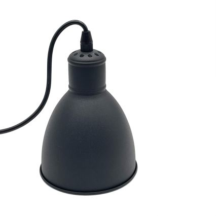 Brilagi - LED luster na lanku RIDDY 1xE27/60W/230V čierna
