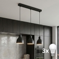 Brilagi - LED luster na lanku RIDDY 3xE27/60W/230V čierna