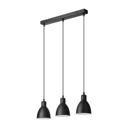Brilagi - LED luster na lanku RIDDY 3xE27/60W/230V čierna