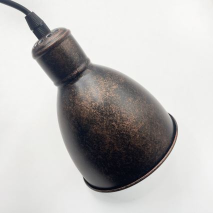 Brilagi - LED luster na lanku RIDDY 4xE27/60W/230V medená/patina