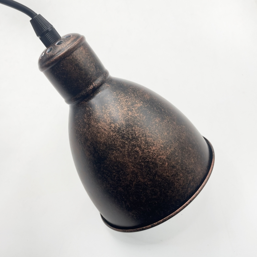 Brilagi - LED luster na lanku RIDDY 4xE27/60W/230V medený/patina