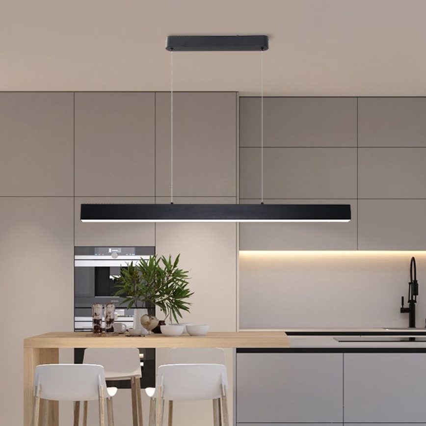 Brilagi - LED Luster na lanku SLEEKLINE LED/40W/230V 3000/4500/6000K čierna