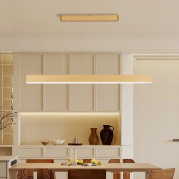 Brilagi - LED luster na lanku SLEEKLINE LED/40W/230V 3000/4500/6000K dubový dekor