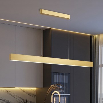 Brilagi - LED Luster na lanku SLEEKLINE LED/40W/230V 3000/4500/6000K zlatá