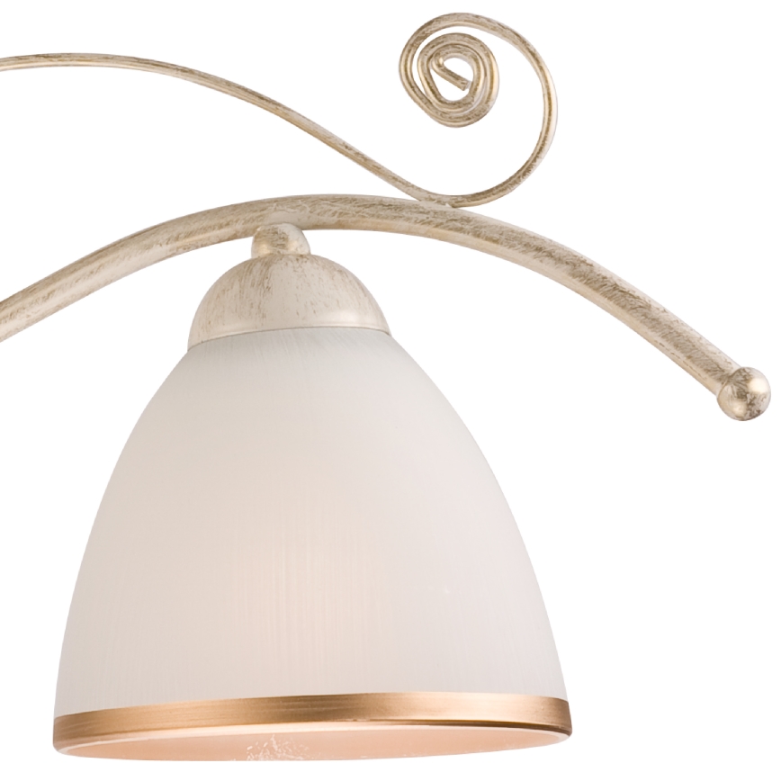 Brilagi - LED luster na reťazi ANTICO 3xE27/60W/230V 3000K biela patina