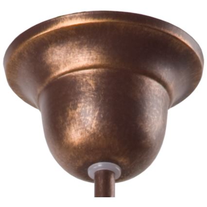 Brilagi - LED Luster na reťazi ANTICO 3xE27/60W/230V bronz patina