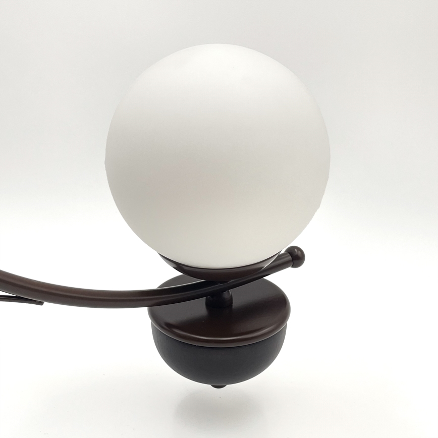 Brilagi - LED Luster na reťazi COTTAGE 3xG9/40W/230V dub/biela