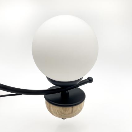 Brilagi - LED Luster na reťazi COTTAGE 3xG9/40W/230V dub/biela