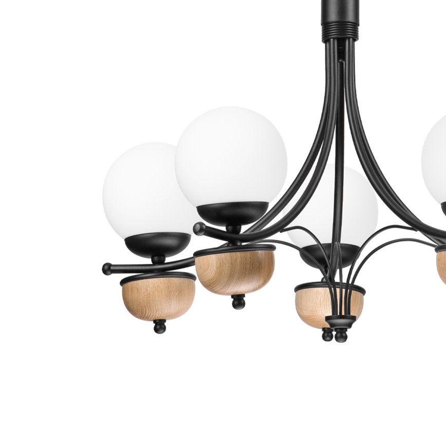 Brilagi - LED Luster na reťazi COTTAGE 5xG9/40W/230V buk/biela
