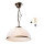 Brilagi - LED Luster na tyči ANTICO 1xE27/60W/230V bronz patina