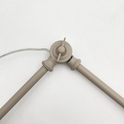 Brilagi - LED luster na tyči IRONBEAM 1xE27/60W/230V béžový