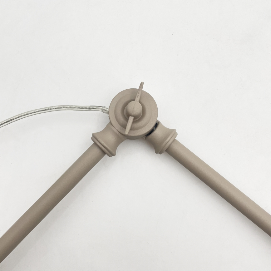 Brilagi - LED luster na tyči IRONBEAM 1xE27/60W/230V béžový