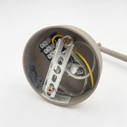 Brilagi - LED luster na tyči IRONBEAM 1xE27/60W/230V béžový