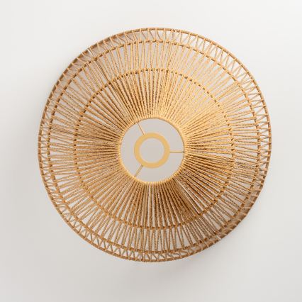 Brilagi - LED luster s lankom CERIA BOHO 1xE27/40W/230V, priemer 70 cm, hnedá