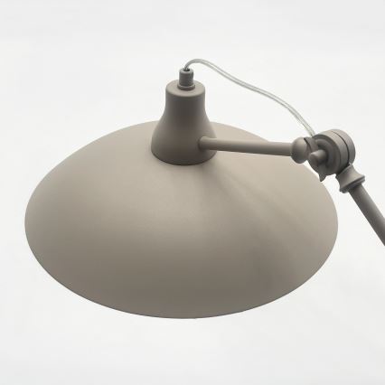 BRILAGI - LED nastaviteľný luster na tyči IRONBEAM 1xE27/60W/230V béžový