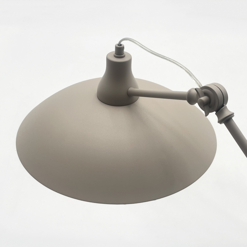 BRILAGI - LED nastaviteľný luster na tyči IRONBEAM 1xE27/60W/230V béžový