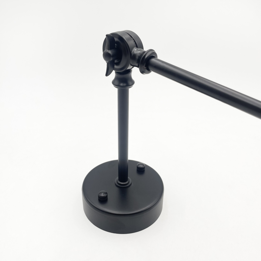 BRILAGI - LED nastaviteľný luster na tyči IRONBEAM 1xE27/60W/230V čierna