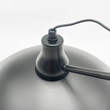 BRILAGI - LED nastaviteľný luster na tyči IRONBEAM 1xE27/60W/230V čierna