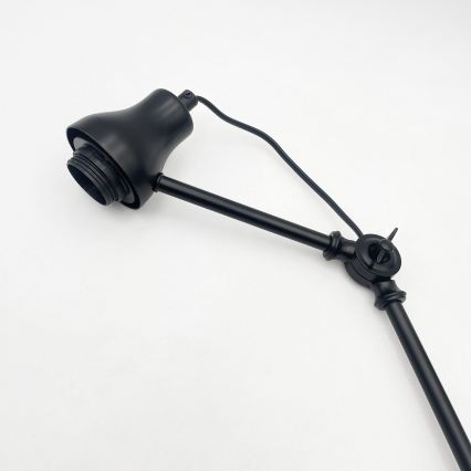 BRILAGI - LED nastaviteľný luster na tyči IRONBEAM 1xE27/60W/230V čierna