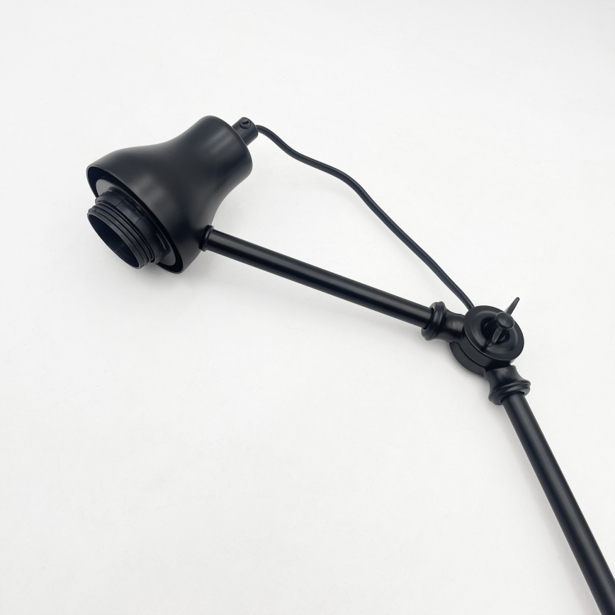 BRILAGI - LED nastaviteľný luster na tyči IRONBEAM 1xE27/60W/230V čierna