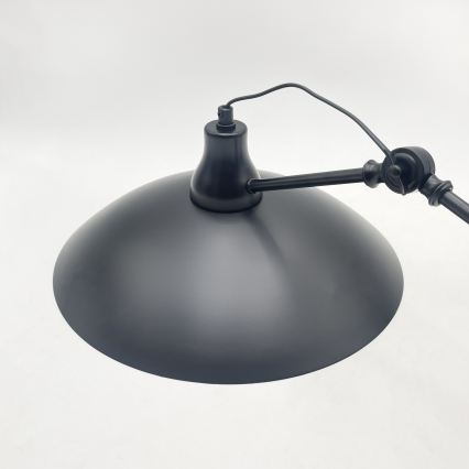 BRILAGI - LED nastaviteľný luster na tyči IRONBEAM 1xE27/60W/230V čierna