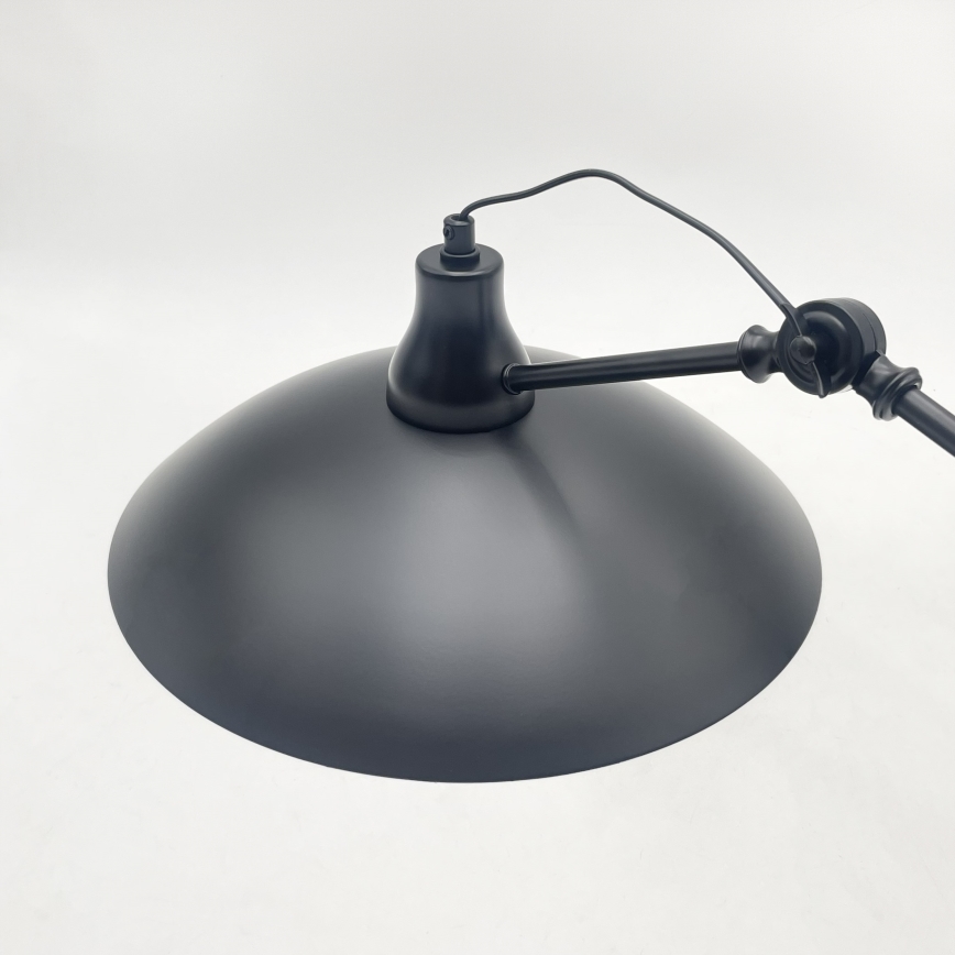 BRILAGI - LED nastaviteľný luster na tyči IRONBEAM 1xE27/60W/230V čierna