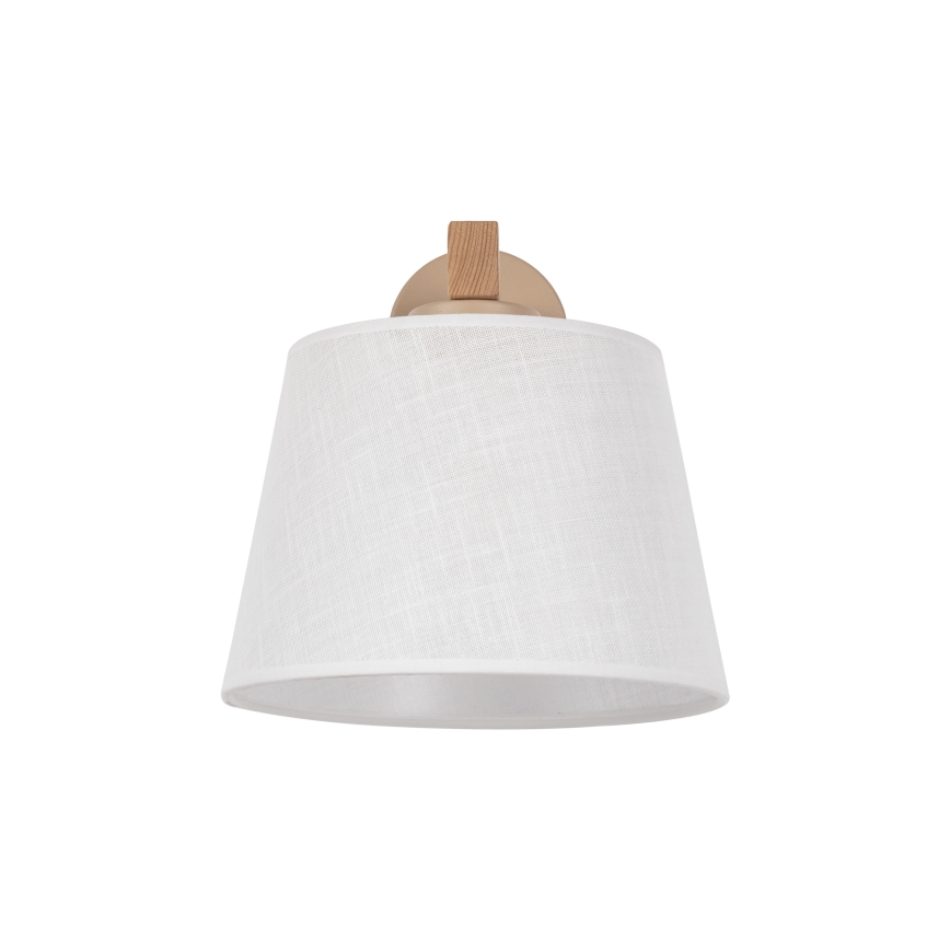 BRILAGI - LED nástenná lampa LATTE SABIA 1xE27/15W/230V borovica/biela