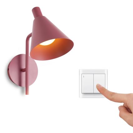 Brilagi - LED Nástenná lampa LUCERA LED/3W/230V burgundy