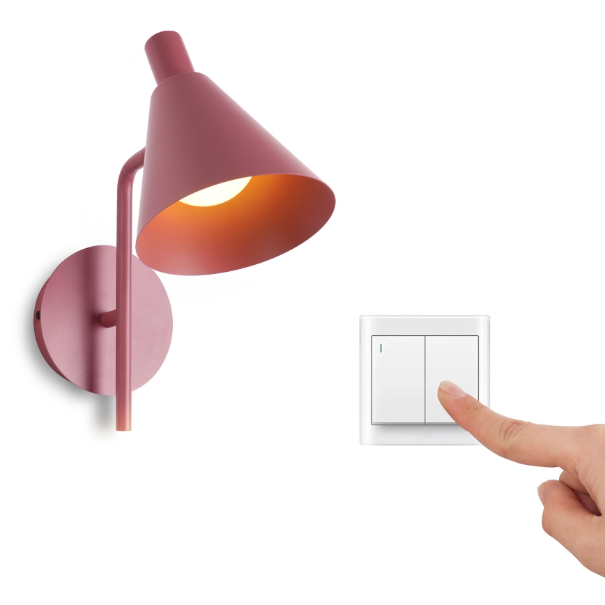 Brilagi - LED Nástenná lampa LUCERA LED/3W/230V burgundy