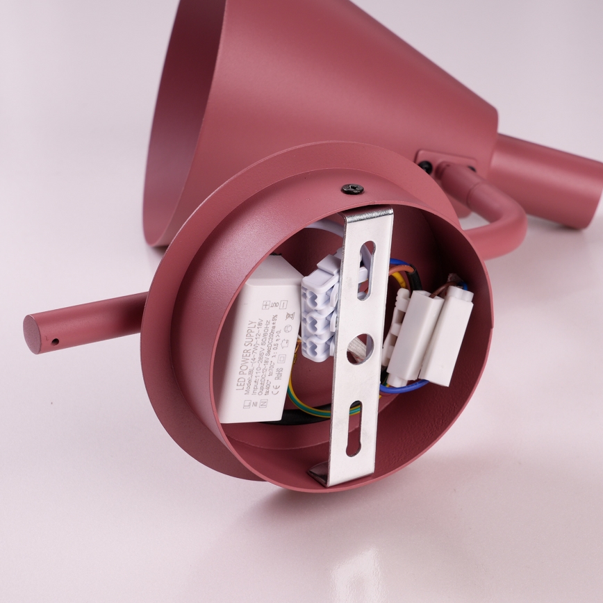 Brilagi - LED Nástenná lampa LUCERA LED/3W/230V burgundy