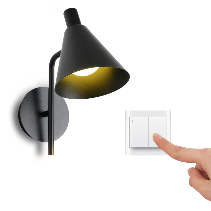 Brilagi - LED Nástenná lampa LUCERA LED/3W/230V čierna