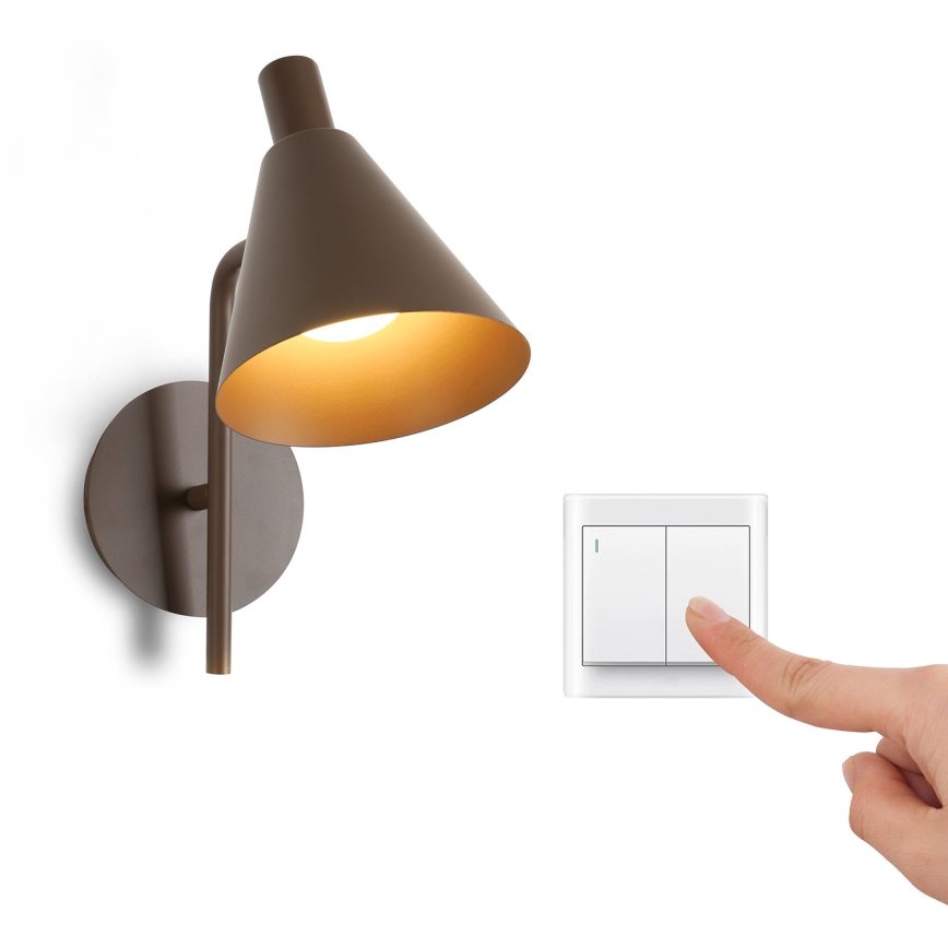 Brilagi - LED Nástenná lampa LUCERA LED/3W/230V hnedá