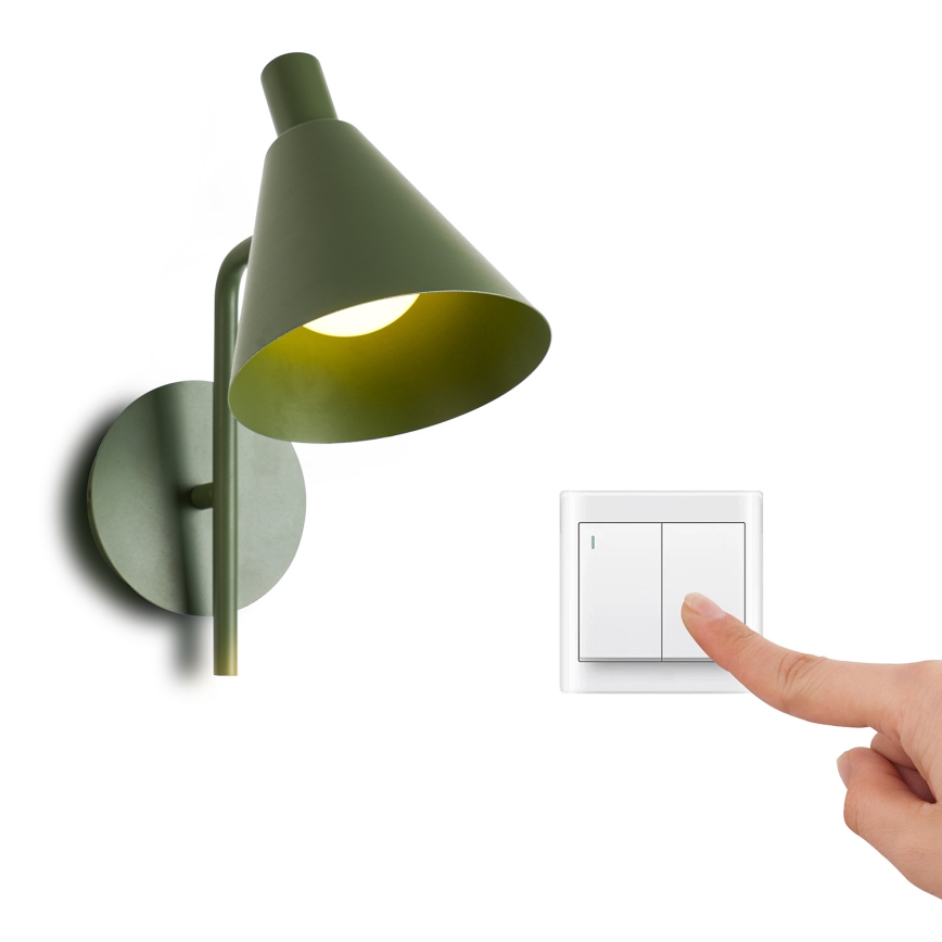 Brilagi - LED Nástenná lampa LUCERA LED/3W/230V zelená