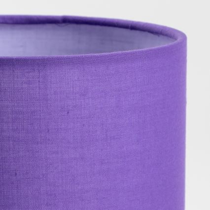 Brilagi - LED Flexibilná nástenná lampa NUBILA 1xE27/25W/230V + LED/3W matný chróm/fialová