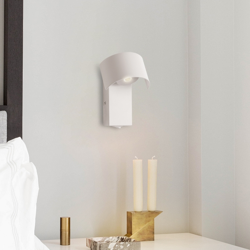 Brilagi - LED Nástenná lampa VASTO LED/3W/230V biela
