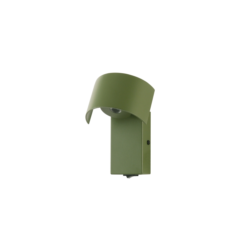 Brilagi - LED Nástenná lampa VASTO LED/3W/230V zelená