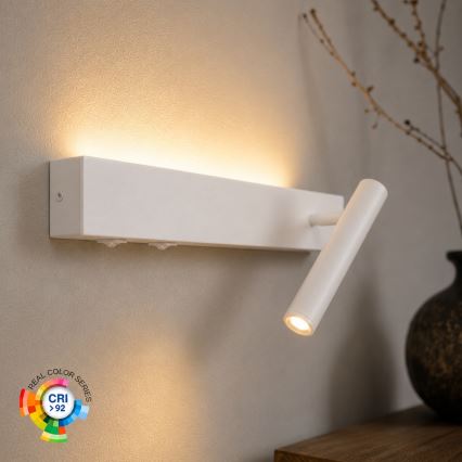 Brilagi - LED nástenné bodové svietidlo ARLIX LED/3W/230V + LED/7W biela CRI 90