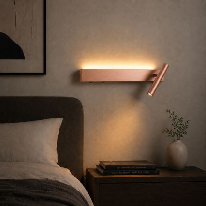 Brilagi - LED nástenné bodové svietidlo ARLIX LED/3W/230V + LED/7W bronzové CRI 90